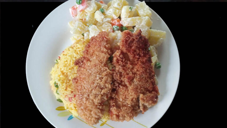 arroz a la jardinera peruano