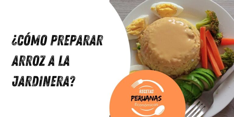 como preparar arroz a la jardinera