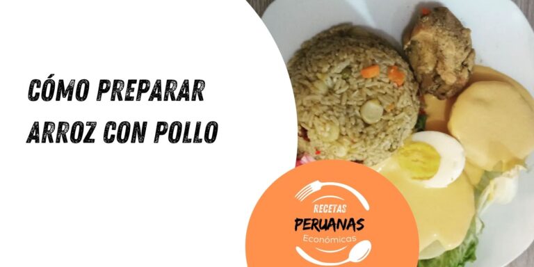 cómo preparar arroz con pollo peruano