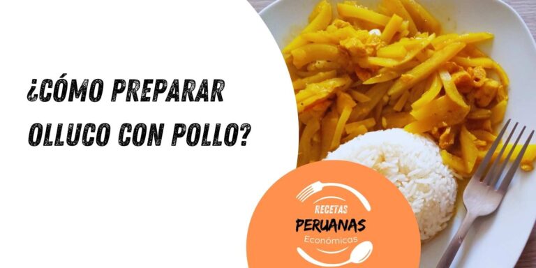 como preparar olluquito con pollo