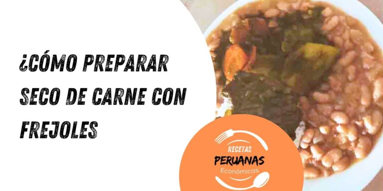 como preparar frejol canario peruano