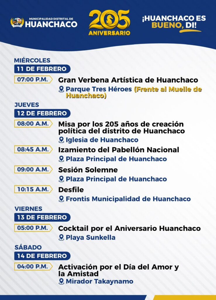 Aniversario de Hunachaco 2