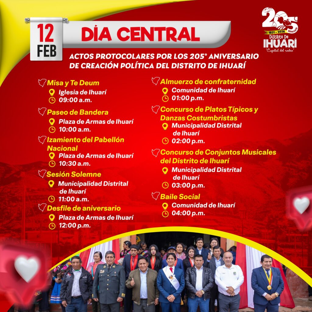 Aniversario de Ihuari 2026 2