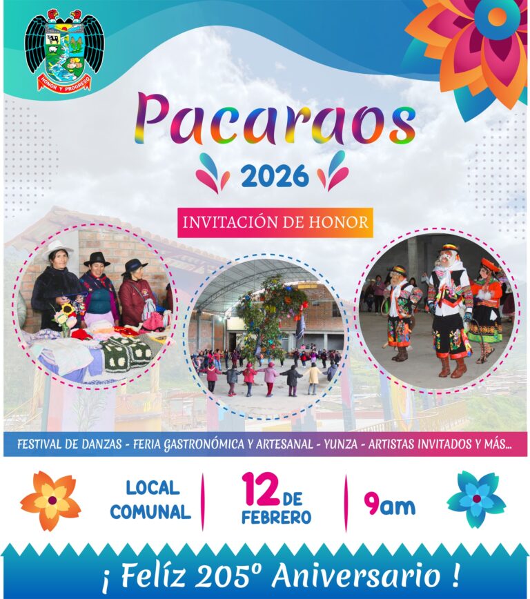 Aniversario de Pacaraos 2026