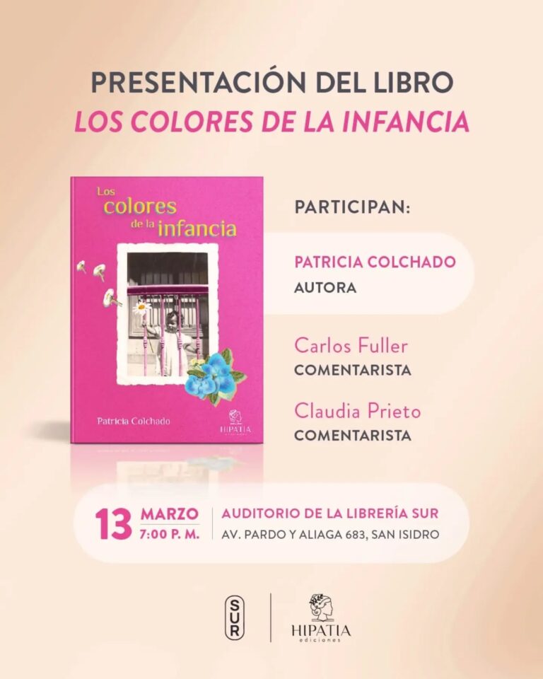 Presentacion del libro los colores de la infancia